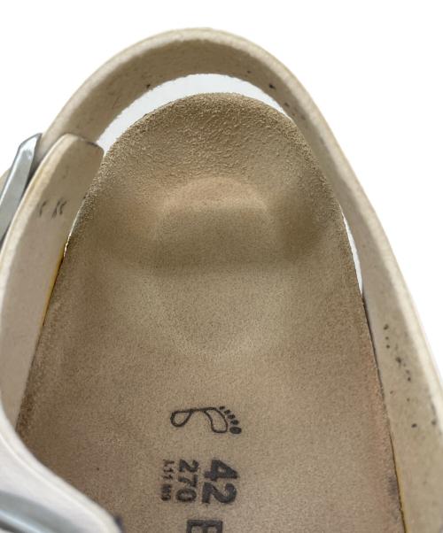 BIRKENSTOCK（ビルケンシュトック）BIRKENSTOCK (ビルケンシュトック) BIRKENSTOCK　サンダル ホワイト サイズ:27.0の古着・服飾アイテム