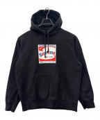 SUPREMEシュプリーム）の古着「Supreme　21SS  ロゴプルオーバーパーカー」｜ブラック