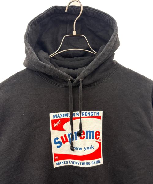 SUPREME（シュプリーム）SUPREME (シュプリーム) Supreme　21SS  ロゴプルオーバーパーカー ブラック サイズ:Mediumの古着・服飾アイテム