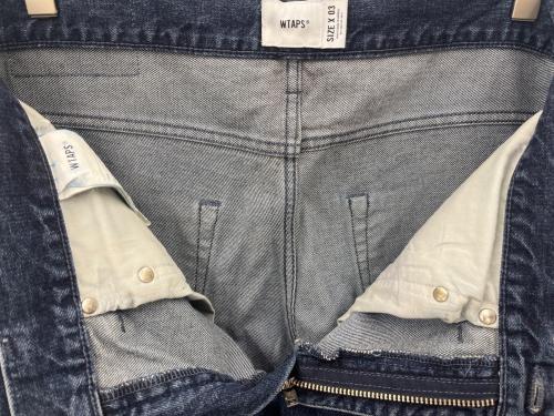 WTAPS（ダブルタップス）WTAPS (ダブルタップス) WTAPS　デニムパンツ インディゴ サイズ:X 03の古着・服飾アイテム