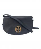 TORY BURCHトリーバーチ）の古着「TORY BURCH  ジェイミークラッチバッグ」｜ブラック