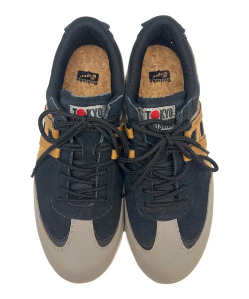 Onitsuka Tiger（オニツカタイガー）Onitsuka Tiger (オニツカタイガー) Onitsuka Tiger　DELEGATION EX　スニーカー ブラック×ベージュ サイズ:27.0の古着・服飾アイテム