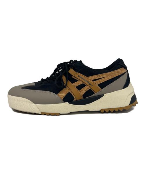 Onitsuka Tiger（オニツカタイガー）Onitsuka Tiger (オニツカタイガー) Onitsuka Tiger　DELEGATION EX　スニーカー ブラック×ベージュ サイズ:27.0の古着・服飾アイテム