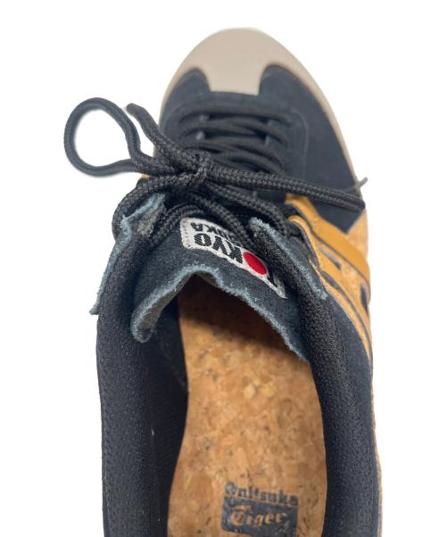 Onitsuka Tiger（オニツカタイガー）Onitsuka Tiger (オニツカタイガー) Onitsuka Tiger　DELEGATION EX　スニーカー ブラック×ベージュ サイズ:27.0の古着・服飾アイテム