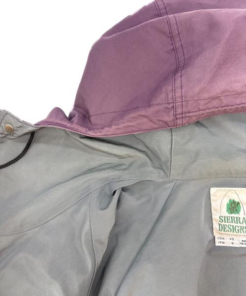 SIERRA DESIGNS（シエラデザインズ）SIERRA DESIGNS (シエラデザインズ) SIERRA DESIGNS 　60/40クロス マウンテンパーカー パープル サイズ:JPN Sの古着・服飾アイテム
