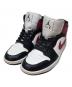 NIKE（ナイキ）の古着「NIKE　Women's Air Jordan 1 Mid　ミッドカットスニーカー」｜レッド×ホワイト