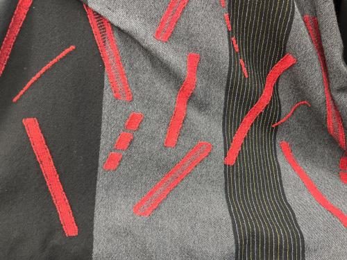 慈雨（ジウ）慈雨 (ジウ) 慈雨　ノースリーブワンピース グレー サイズ:40の古着・服飾アイテム