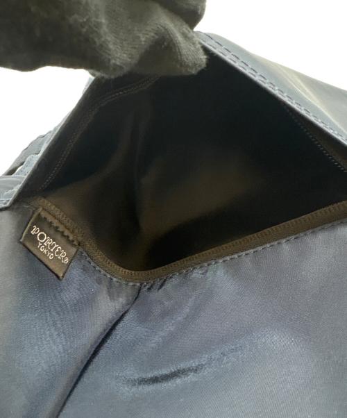 PORTER（ポーター）PORTER (ポーター) PORTER　シェルトートバッグ ネイビーの古着・服飾アイテム