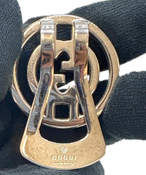 GUCCI（グッチ）GUCCI (グッチ) GUCCI　インターロッキングマネークリップ シルバーの古着・服飾アイテム