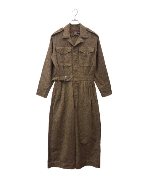 RRL（ダブルアールエル）RRL (ダブルアールエル) RRL　オールインワン ブラウン サイズ:3の古着・服飾アイテム