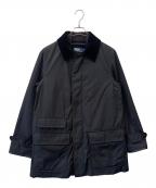 POLO RALPH LAURENポロ・ラルフローレン）の古着「POLO RALPH LAUREN　キルティングライナー付きジャケットコート」｜ブラック