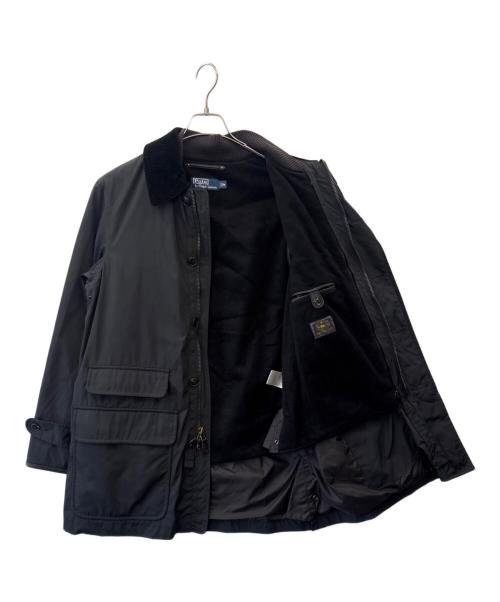 POLO RALPH LAUREN（ポロ・ラルフローレン）POLO RALPH LAUREN (ポロ・ラルフローレン) POLO RALPH LAUREN　キルティングライナー付きジャケットコート ブラック サイズ:Mの古着・服飾アイテム