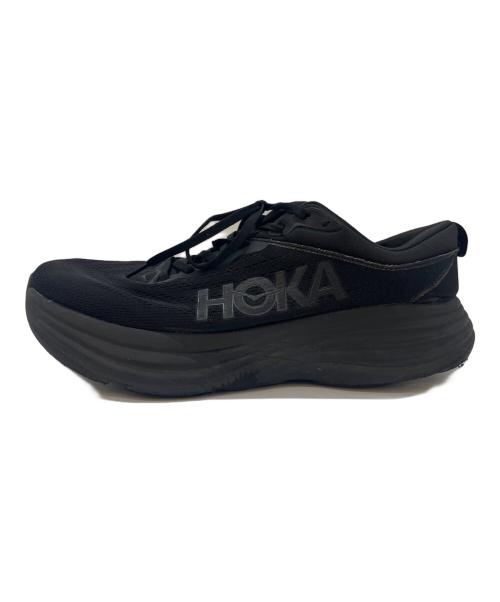 HOKAONEONE（ホカオネオネ）HOKAONEONE (ホカオネオネ) HOKAONEONE　ローカットスニーカー ブラック サイズ:27.5の古着・服飾アイテム