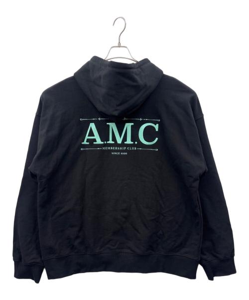 ATMOS（アトモス）ATMOS (アトモス) atmos　プルオーバーパーカー ブラック サイズ:2XLの古着・服飾アイテム