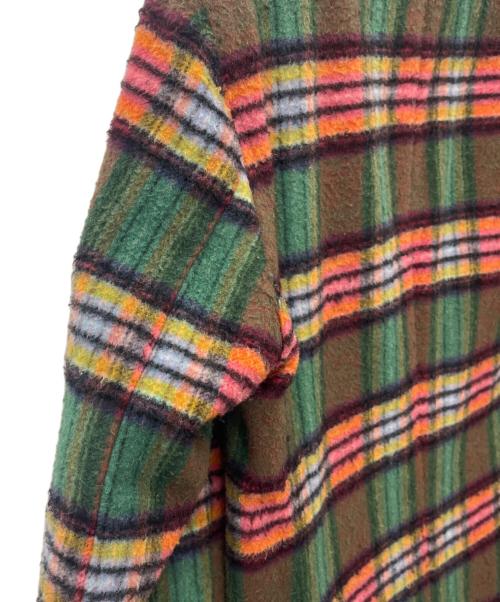 Altea（アルテア）altea (アルテア) altea　ウールジャケット グリーン×レッド サイズ:46の古着・服飾アイテム
