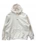 SUPREME（シュプリーム）の古着「Supreme　ロゴプルオーバーパーカー　アンダーラインロゴ」｜ホワイト