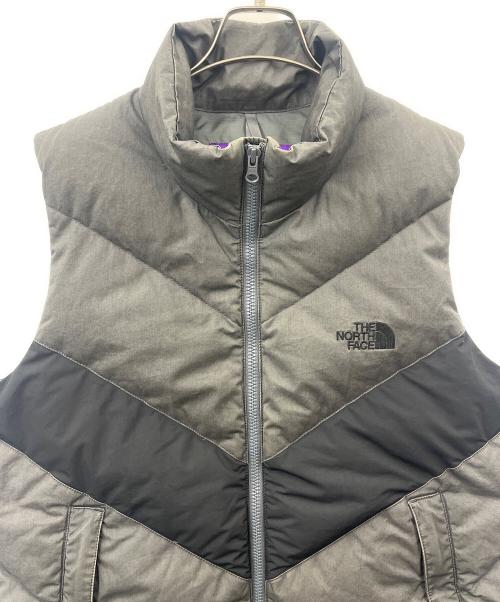 THE NORTHFACE PURPLELABEL（ザ・ノースフェイス パープルレーベル）THE NORTHFACE PURPLELABEL (ザ・ノースフェイス パープルレーベル) THE NORTHFACE PURPLELABEL　ダウンベスト グレー サイズ:Sの古着・服飾アイテム