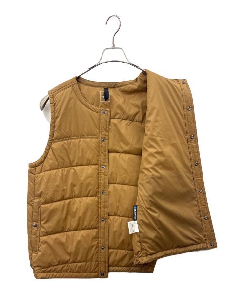 THE NORTH FACE（ザ ノース フェイス）THE NORTH FACE (ザ ノース フェイス) THE NORTH FACE 　MEADOW WARM VEST　中綿ベスト ブラウン サイズ:Mの古着・服飾アイテム