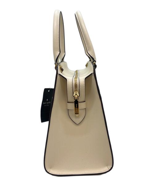 Kate Spade（ケイトスペード）Kate Spade (ケイトスペード) Kate Spade 　2WAYバッグ アイボリーの古着・服飾アイテム