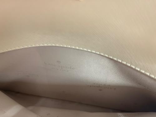Kate Spade（ケイトスペード）Kate Spade (ケイトスペード) Kate Spade 　2WAYバッグ アイボリーの古着・服飾アイテム