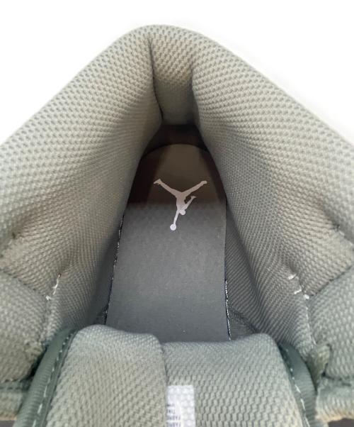 NIKE（ナイキ）NIKE (ナイキ) NIKE  Air Jordan 1 Mid  ハイカットスニーカー ホワイト×グリーン サイズ:30.0の古着・服飾アイテム