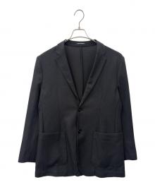 EMPORIO ARMANI（エンポリオ アルマーニ）の古着「EMPORIO ARMANI　テーラードジャケット」｜ブラック