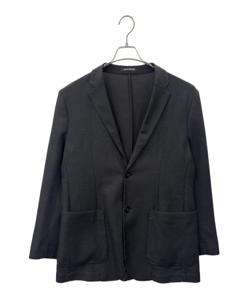 EMPORIO ARMANI（エンポリオ アルマーニ）EMPORIO ARMANI (エンポリオ アルマーニ) EMPORIO ARMANI　テーラードジャケット ブラック サイズ:50の古着・服飾アイテム