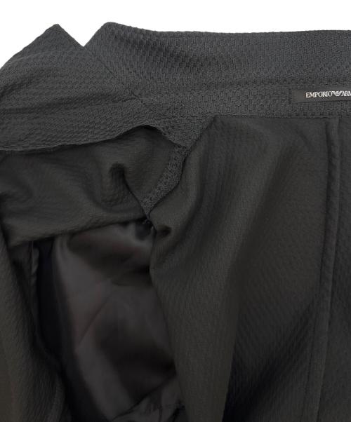EMPORIO ARMANI（エンポリオ アルマーニ）EMPORIO ARMANI (エンポリオ アルマーニ) EMPORIO ARMANI　テーラードジャケット ブラック サイズ:50の古着・服飾アイテム