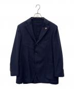 LARDINIラルディーニ）の古着「LARDINI　ジャケット」｜ネイビー