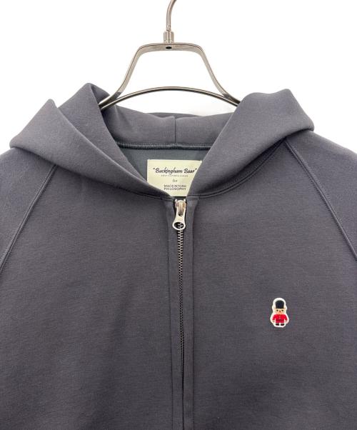 MACKINTOSH PHILOSOPHY（マッキントッシュ フィロソフィー）MACKINTOSH PHILOSOPHY (マッキントッシュ フィロソフィー) MACKINTOSH PHILOSOPHY　バッキンガムベア ダンボールパーカー　ジップパーカー グレー サイズ:38の古着・服飾アイテム
