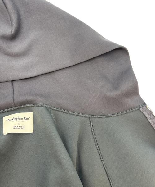 MACKINTOSH PHILOSOPHY（マッキントッシュ フィロソフィー）MACKINTOSH PHILOSOPHY (マッキントッシュ フィロソフィー) MACKINTOSH PHILOSOPHY　バッキンガムベア ダンボールパーカー　ジップパーカー グレー サイズ:38の古着・服飾アイテム