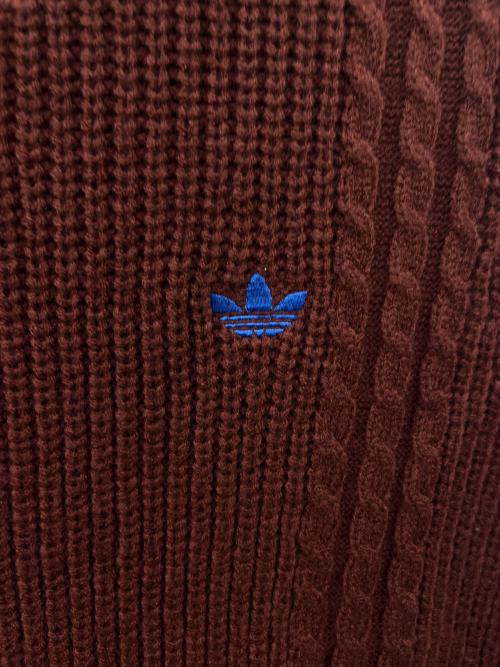 adidas Originals（アディダスオリジナル）adidas Originals (アディダスオリジナル) adidas originals　ニットベスト レッド サイズ:J 2XLの古着・服飾アイテム