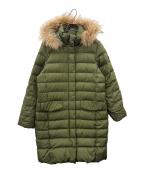 AIGLEエーグル）の古着「AIGLE　ダウンコート」｜カーキ
