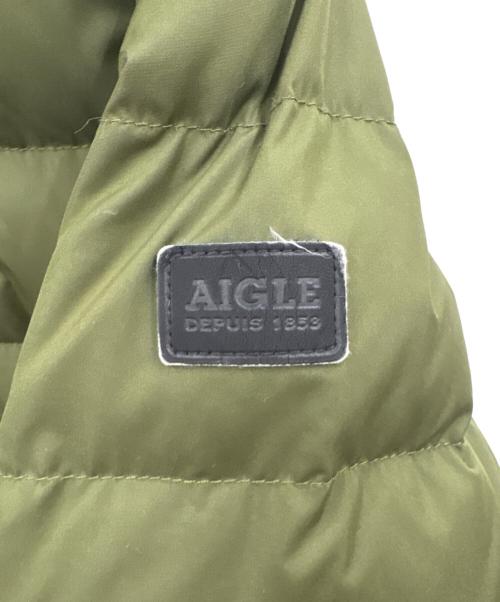 AIGLE（エーグル）AIGLE (エーグル) AIGLE　ダウンコート カーキ サイズ:Mの古着・服飾アイテム