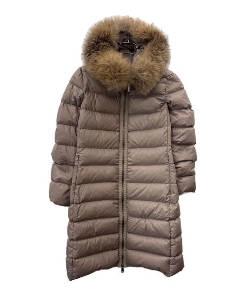 MONCLER（モンクレール）MONCLER (モンクレール) MONCLER　ダウンコート ベージュの古着・服飾アイテム