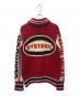 Hysteric Glamour (ヒステリックグラマー) Hysteric Glamour　69 RED DEVIL　カウチンニットカーディガン レッド×アイボリー サイズ:FREE：8000円