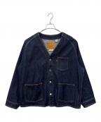LEVI'Sリーバイス）の古着「LEVI'S　エンジニアカーディガン」｜インディゴ