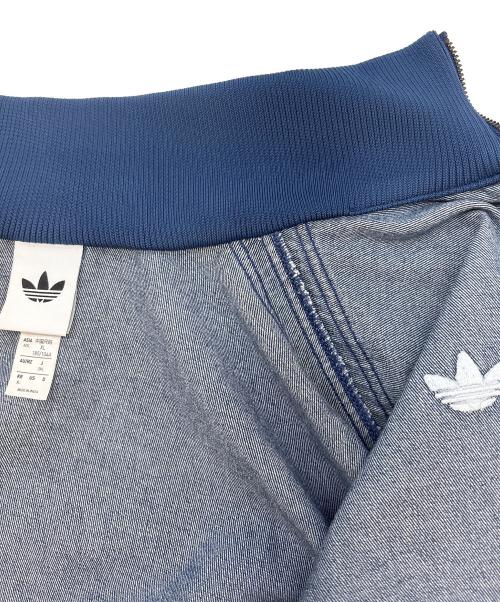 adidas（アディダス）adidas (アディダス) adidas　デニムファイヤーバード トラックトップ インディゴ サイズ:2XLの古着・服飾アイテム