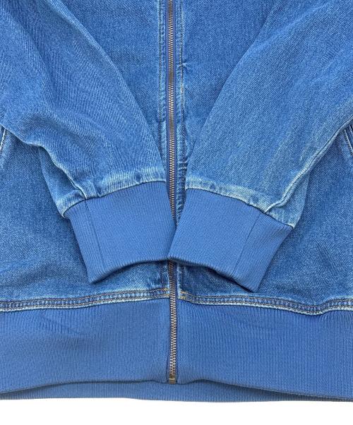 adidas（アディダス）adidas (アディダス) adidas　デニムファイヤーバード トラックトップ インディゴ サイズ:2XLの古着・服飾アイテム