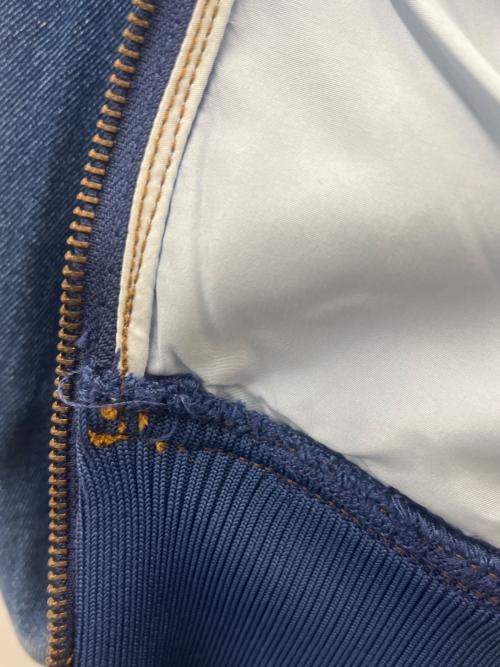 adidas（アディダス）adidas (アディダス) adidas　デニムファイヤーバード トラックトップ インディゴ サイズ:2XLの古着・服飾アイテム