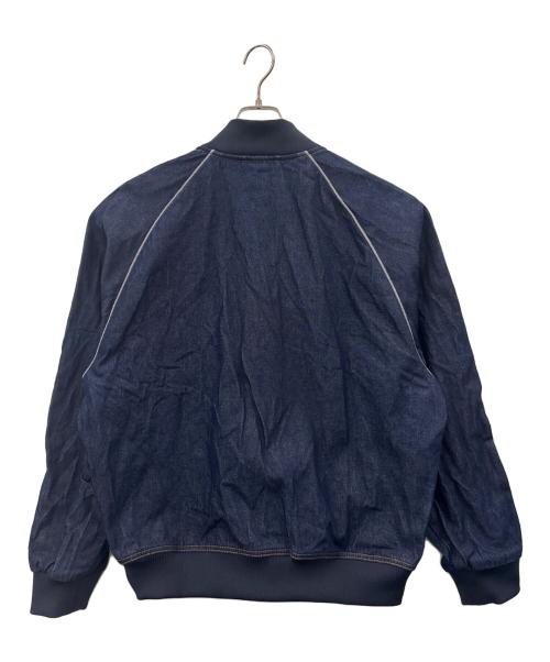adidas（アディダス）adidas (アディダス) adidas　アディカラーデニムトラックトップ インディゴ サイズ:XLの古着・服飾アイテム