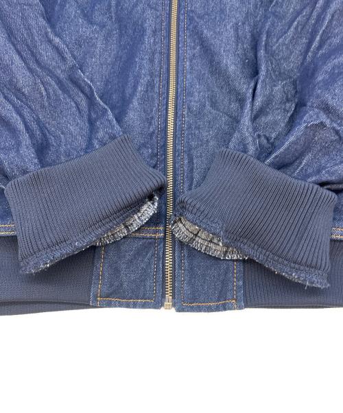 adidas（アディダス）adidas (アディダス) adidas　アディカラーデニムトラックトップ インディゴ サイズ:XLの古着・服飾アイテム