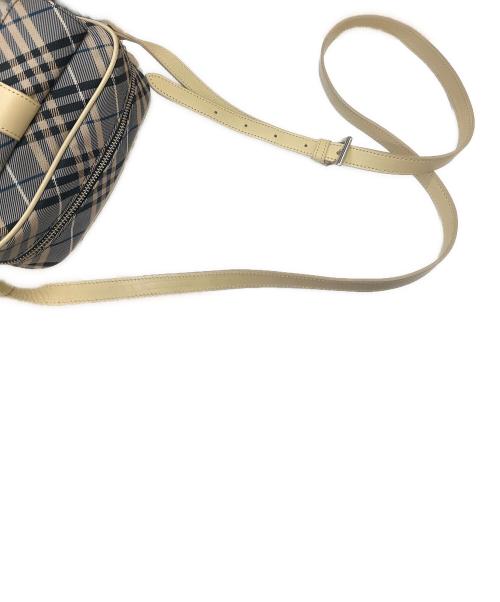 BURBERRY BLUE LABEL（バーバリー ブルー レーベル）BURBERRY BLUE LABEL (バーバリー ブルー レーベル) BURBERRY BLUE LABEL　ショルダーバッグ ベージュ×グレーの古着・服飾アイテム