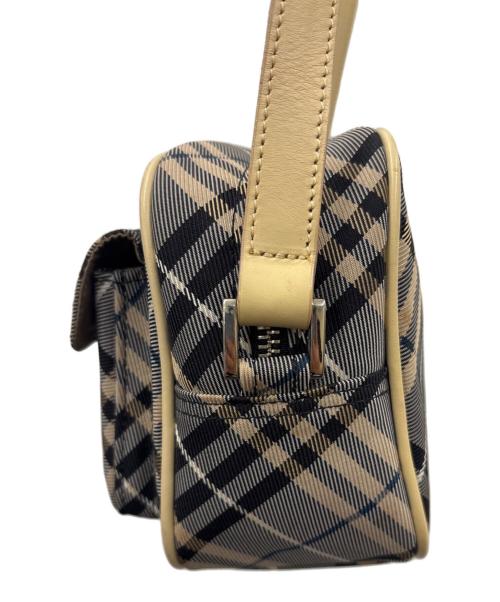 BURBERRY BLUE LABEL（バーバリー ブルー レーベル）BURBERRY BLUE LABEL (バーバリー ブルー レーベル) BURBERRY BLUE LABEL　ショルダーバッグ ベージュ×グレーの古着・服飾アイテム