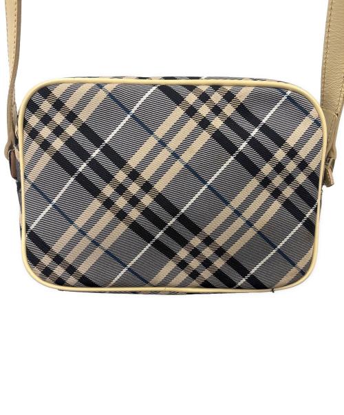 BURBERRY BLUE LABEL（バーバリー ブルー レーベル）BURBERRY BLUE LABEL (バーバリー ブルー レーベル) BURBERRY BLUE LABEL　ショルダーバッグ ベージュ×グレーの古着・服飾アイテム