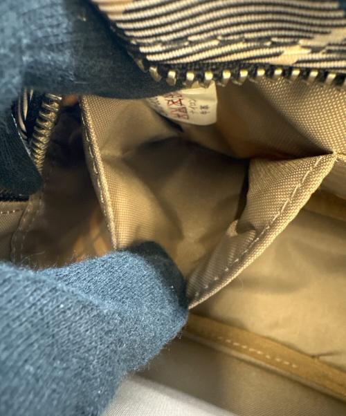 BURBERRY BLUE LABEL（バーバリー ブルー レーベル）BURBERRY BLUE LABEL (バーバリー ブルー レーベル) BURBERRY BLUE LABEL　ショルダーバッグ ベージュ×グレーの古着・服飾アイテム