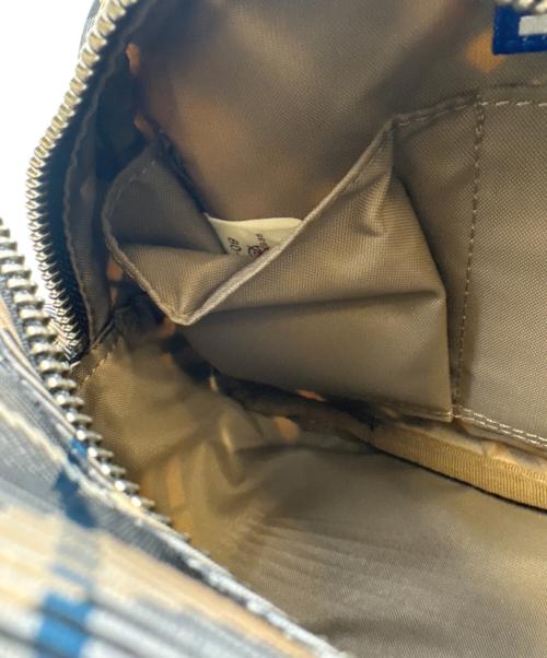 BURBERRY BLUE LABEL（バーバリー ブルー レーベル）BURBERRY BLUE LABEL (バーバリー ブルー レーベル) BURBERRY BLUE LABEL　ショルダーバッグ ベージュ×グレーの古着・服飾アイテム