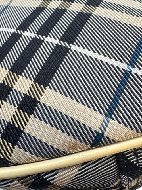 BURBERRY BLUE LABEL（バーバリー ブルー レーベル）BURBERRY BLUE LABEL (バーバリー ブルー レーベル) BURBERRY BLUE LABEL　ショルダーバッグ ベージュ×グレーの古着・服飾アイテム