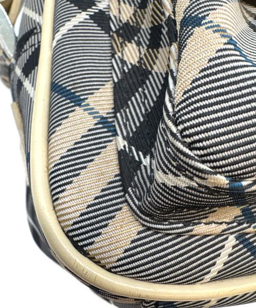 BURBERRY BLUE LABEL（バーバリー ブルー レーベル）BURBERRY BLUE LABEL (バーバリー ブルー レーベル) BURBERRY BLUE LABEL　ショルダーバッグ ベージュ×グレーの古着・服飾アイテム