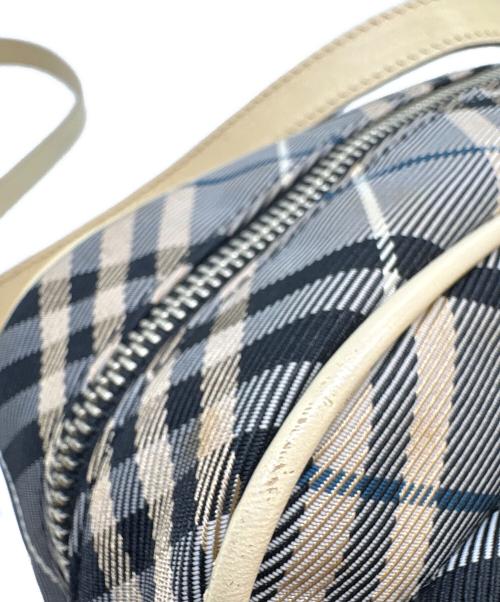 BURBERRY BLUE LABEL（バーバリー ブルー レーベル）BURBERRY BLUE LABEL (バーバリー ブルー レーベル) BURBERRY BLUE LABEL　ショルダーバッグ ベージュ×グレーの古着・服飾アイテム